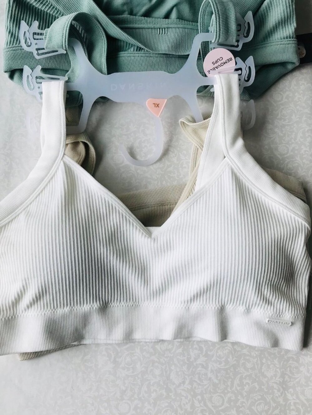 Danskin  Intimates  All day Comfort BRAS, Removable Pads,  3-set ,Size  : XL - Picture 2 of 8